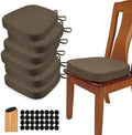 BUYUE Thickened 2.5in Dining Chair Cushions Set of 6 - Comfortable