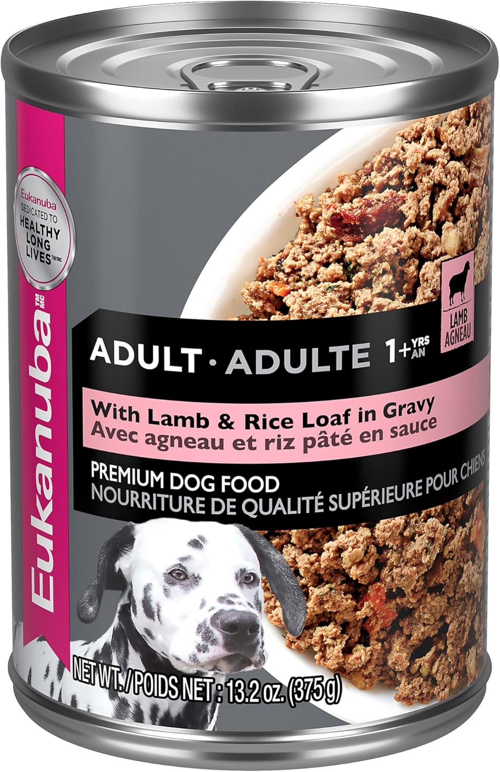 Eukanuba Adult Wet Dog Food with Lamb & Rice for Strong Muscles