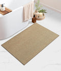 Bathroom Rugs Mat 25x36 - Thin Non Slip Quick Dry Bath Mat