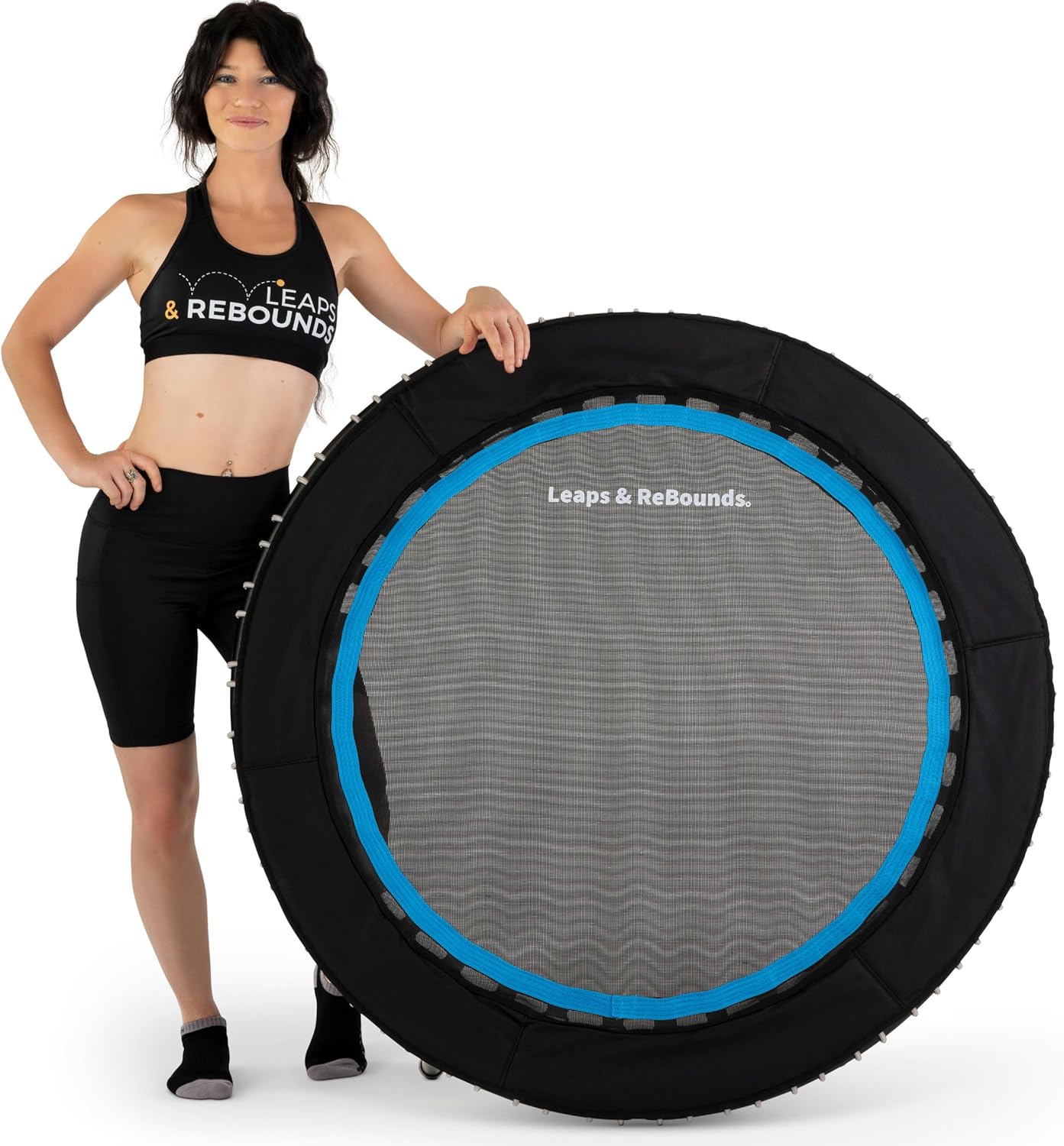 Leaps and Rebounds Fitness Trampoline for Indoor and Outdoor Fun