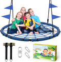 60 in Spider Web Saucer Swing for Kids & Adults - Heavy Duty 900 lb