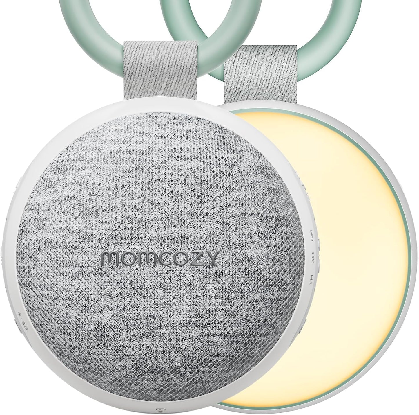 Momcozy Portable Sound Machine with Night Light for Baby Sleep