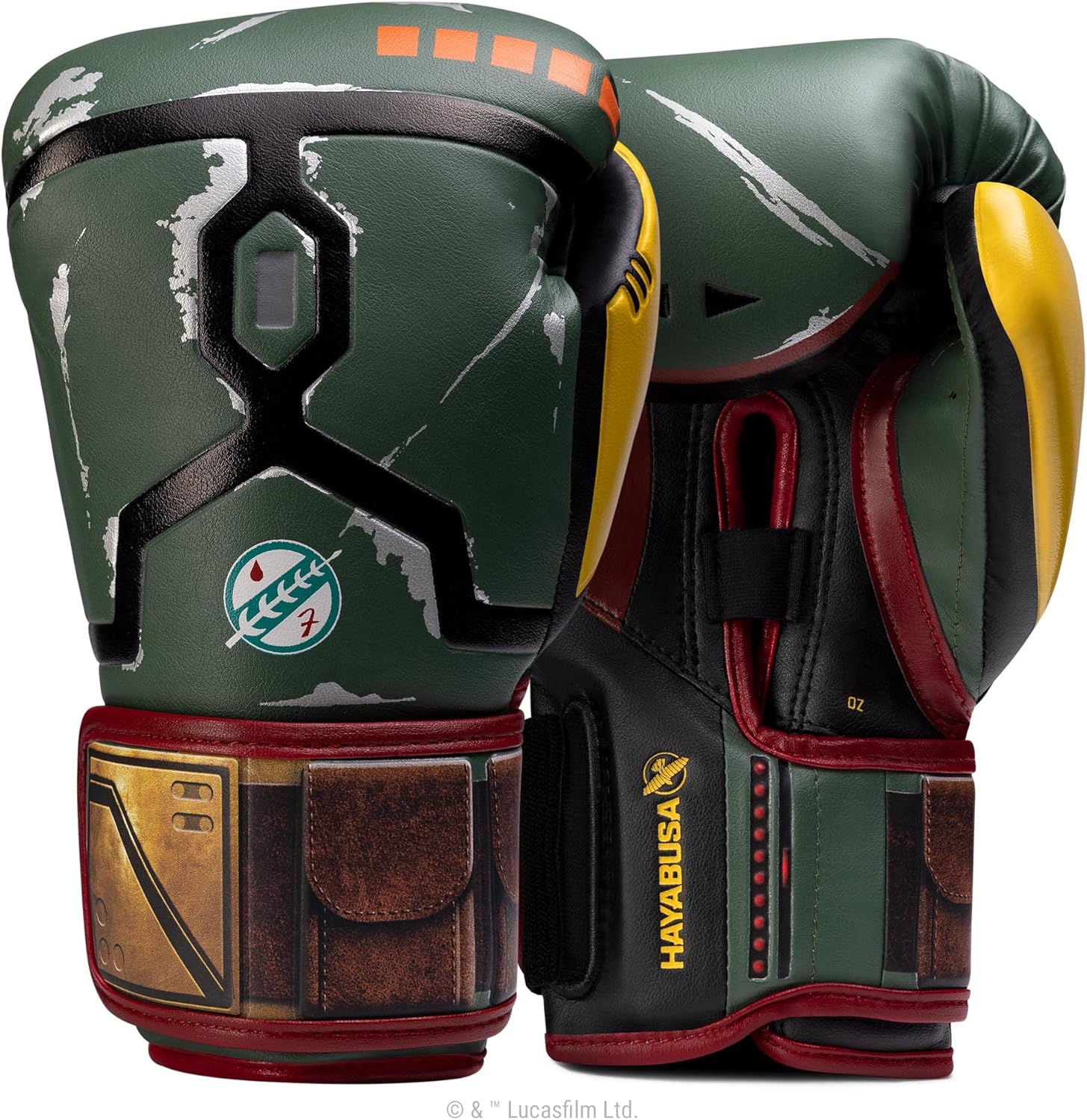 Galaxy-Inspired Boxing Gloves for Star Wars Fans