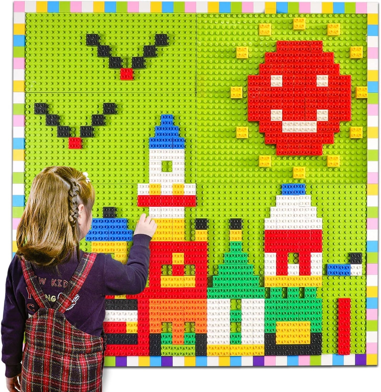 Build On Wall or Table - Customize Your Fun with 8 Pack Plates