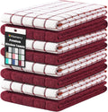 Homaxy Premium Cotton Kitchen Towels 16in x 28in - Super Absorbent