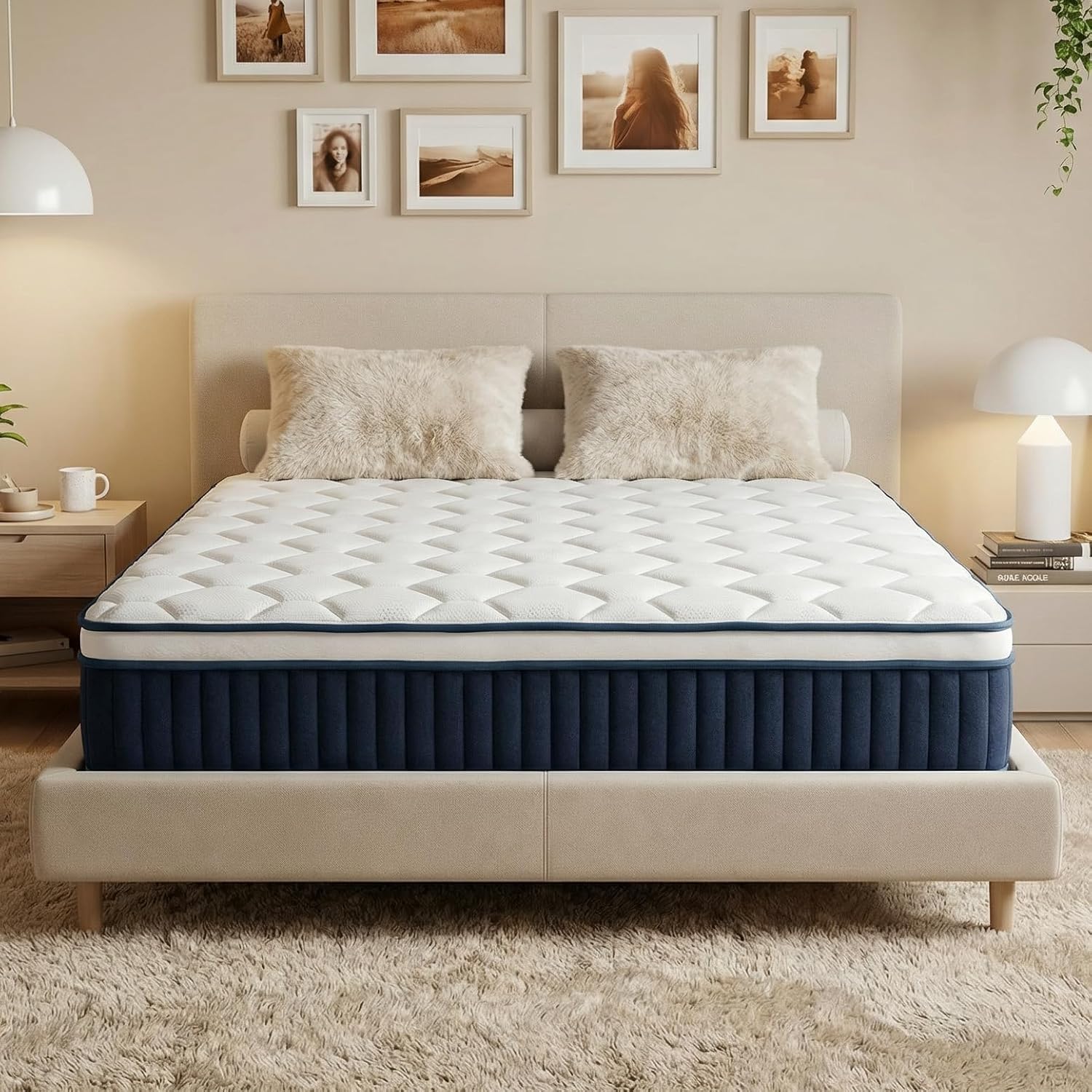 Queen Size 14 Inch Mattress in a Box for Ultimate Comfort