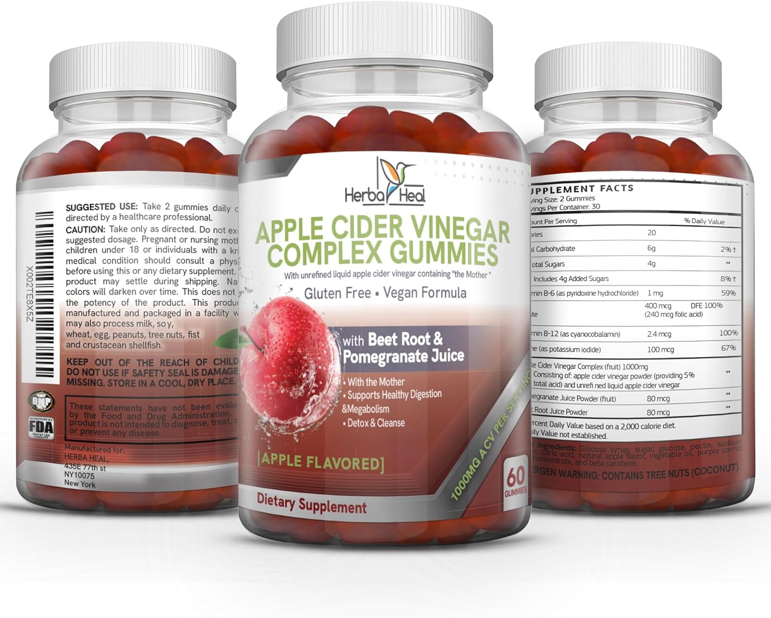 Herba Heal Keto ACV Gummies: Weight Loss & Metabolism Boost