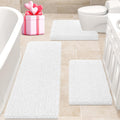 Ultra Soft Chenille Bathroom Rug Set for Luxury Comfort