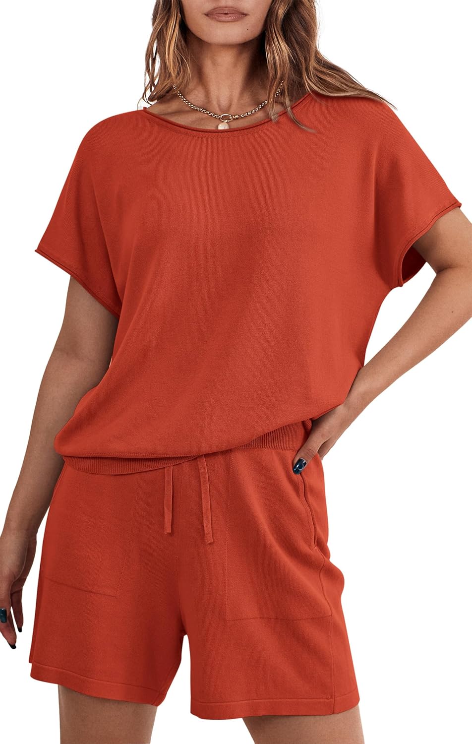 PRETTYGARDEN Two Piece Set for Women Summer Lounge Sets