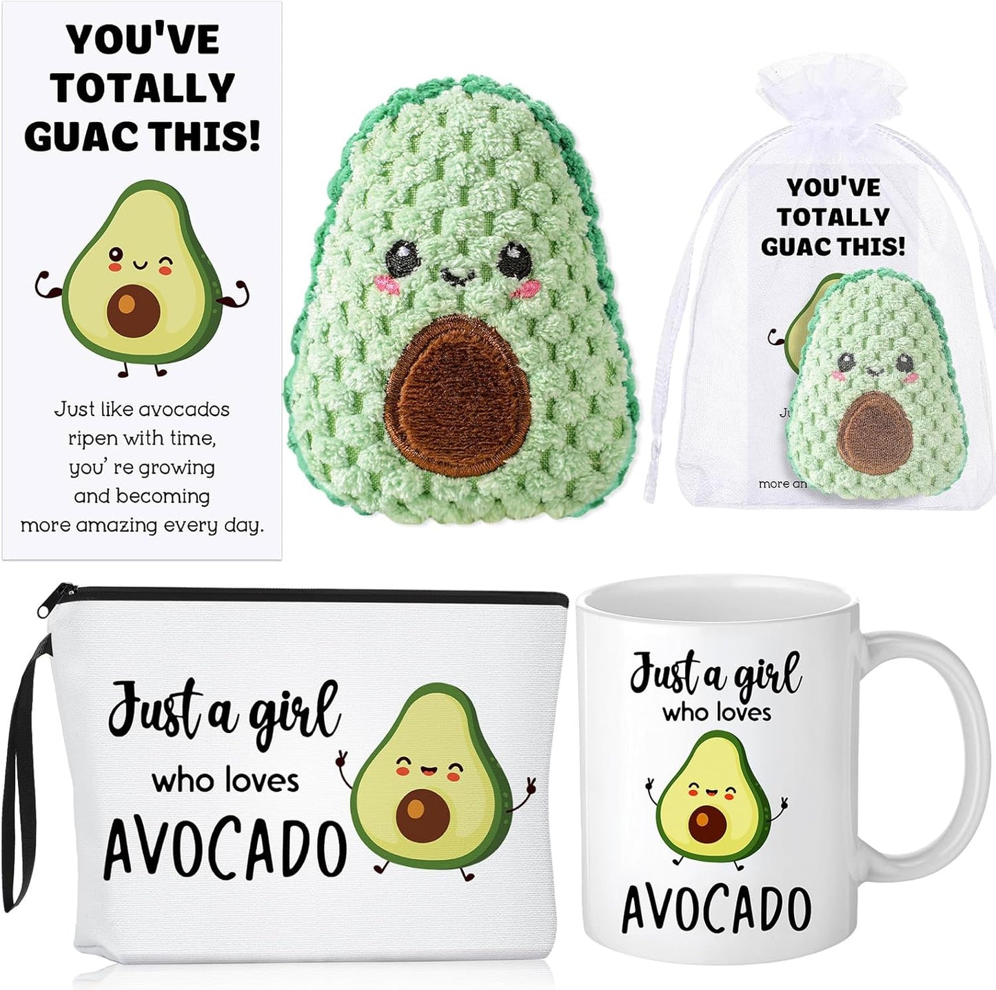 Cute Avocado-themed Gifts Bundle