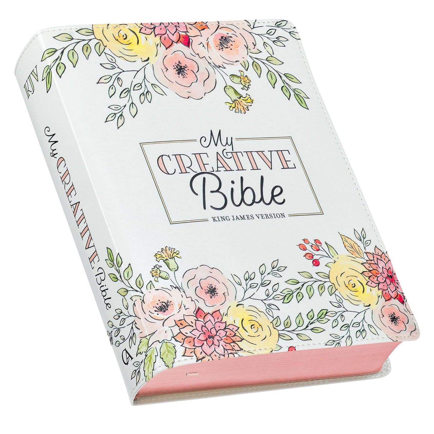 KJV Holy Bible with Faux Leather Cover and Ribbon Marker