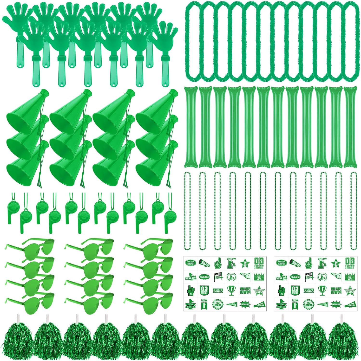 Soulchen 360 Pcs School Team Spirit Accessories for Events