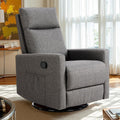 Sweetcrispy Recliner Chair 360 Swivel Rocker Chair for Adults