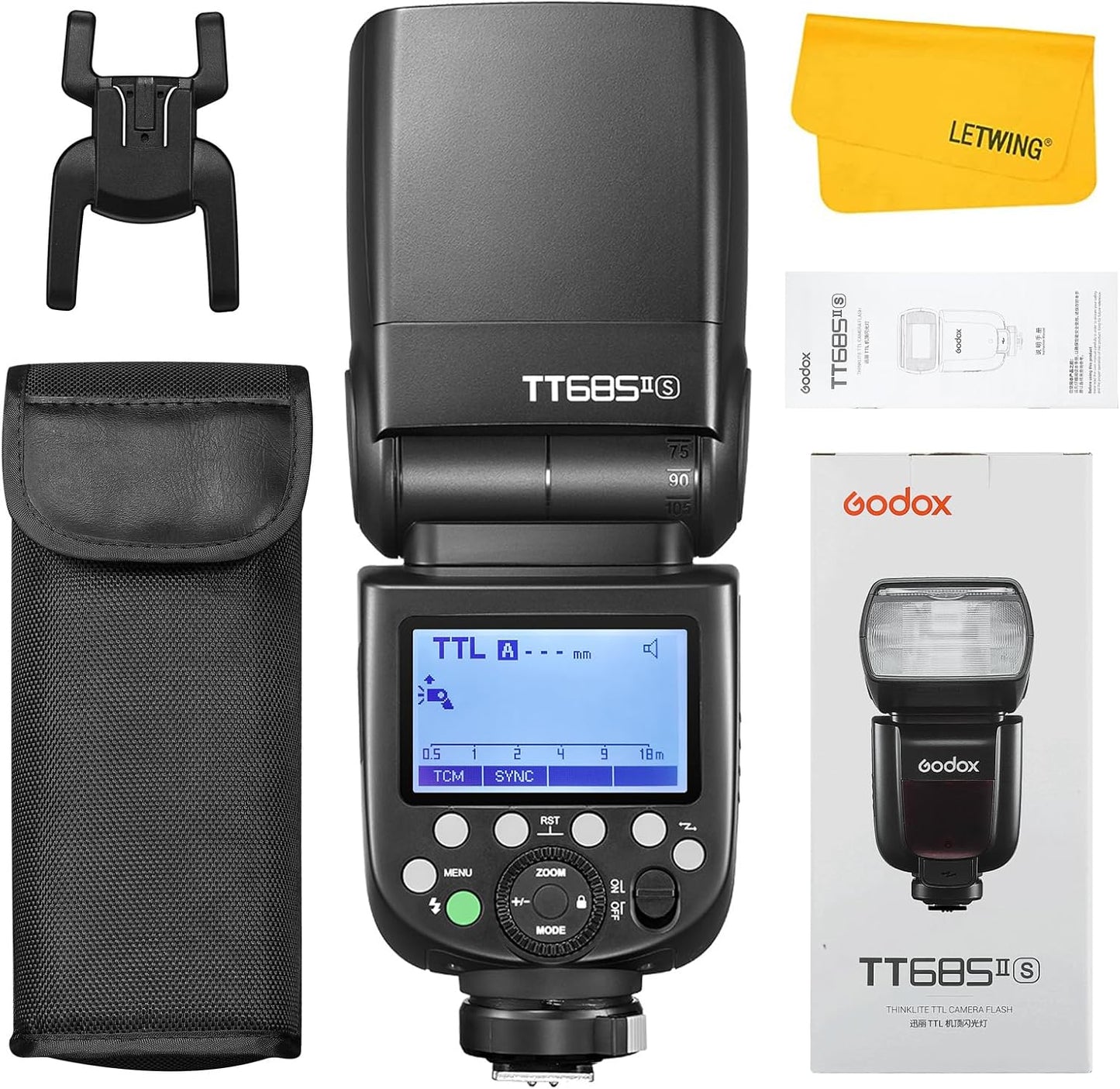 Godox TT685II TT685II-S Flash for Sony with 2.4G TTL Technology