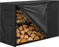 4ft Waterproof Firewood Rack Cover - Heavy Duty 600D Oxford Fabric