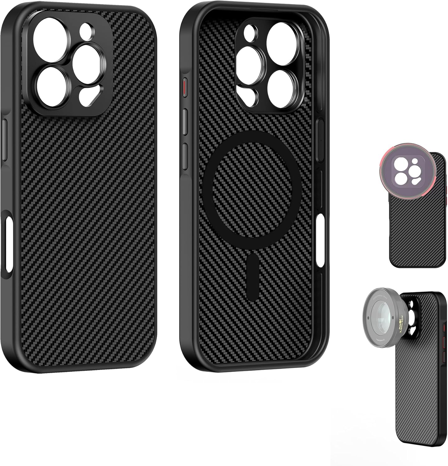 FREEWELL Pro Filmmaker Case for iPhone 16 Pro with Filters