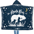 GEEMBI Christmas Birthday Gifts for Mom - Cozy Hooded Blanket