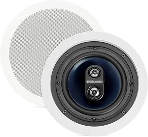 Polk Audio RC6s In-Ceiling 6.5 Stereo Speaker for Any Space