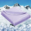 Cooling Blankets for Hot Sleepers Purple - 108 x 90 in Lightweight