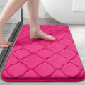 OLANLY Memory Foam Bath Mat Rug 36x24 for Luxurious Comfort