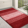 Kitinjoy Indoor Outdoor Door Mat 36x24 - Low-Profile Absorbent Doormat