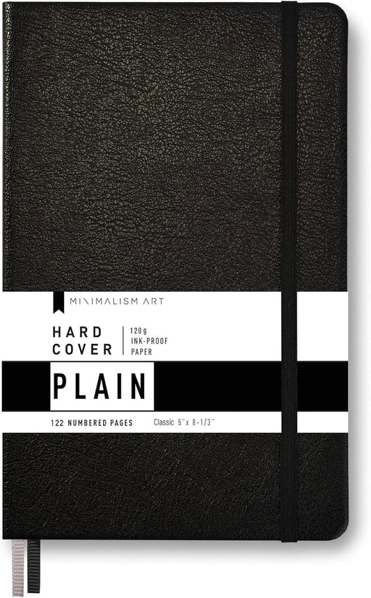 Premium Minimalist Journal 5 x 8.3 Ink-Proof Paper 120gsm
