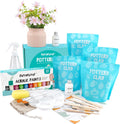 POTTREATIVE Air Dry Clay Pottery Kit - Complete Home DIY Starter Kit