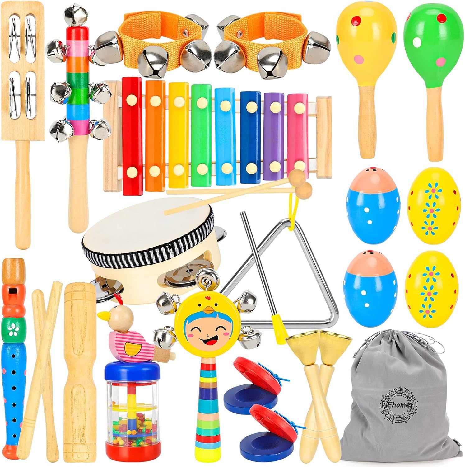 Ehome Musical Instruments Toys for Toddlers 1-3 Educational Fun