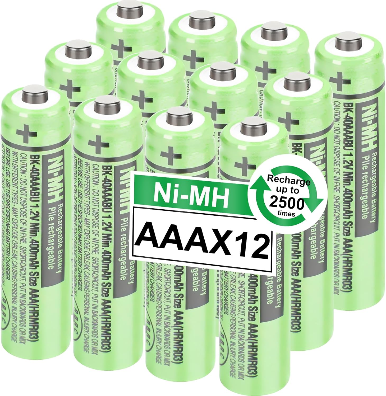 OSIM 12Pack BK-40AAABU Ni-MH AAA Rechargeable Batteries Review