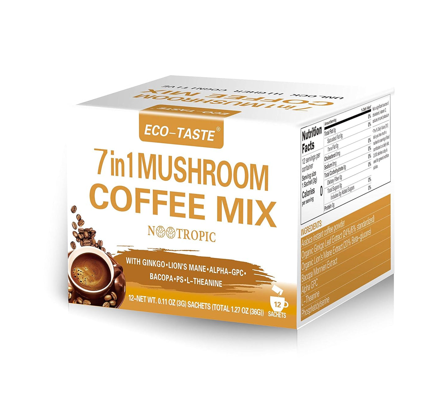 7-in-1 Mushroom Coffee Boost