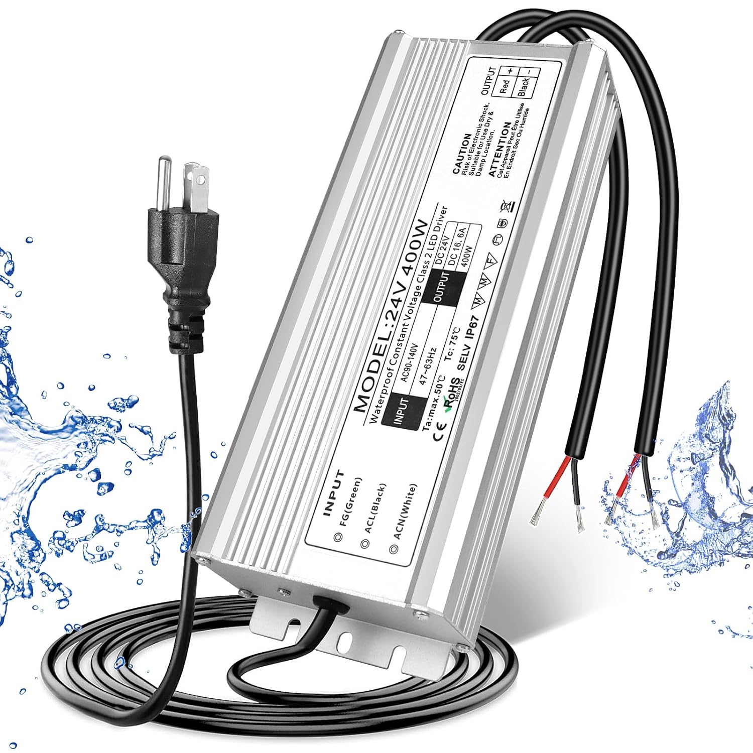 24V 400W LED Power Supply for Indoor Outdoor Lighting Needs