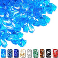 Caribbean Blue Fire Glass 20 lb 1/2 in - Vibrant Fire Pit Accent