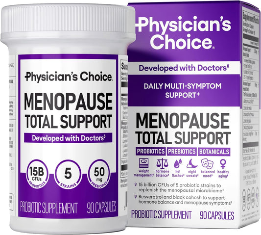 Menopause Probiotic Supplement for Women - Hormone Balance Support