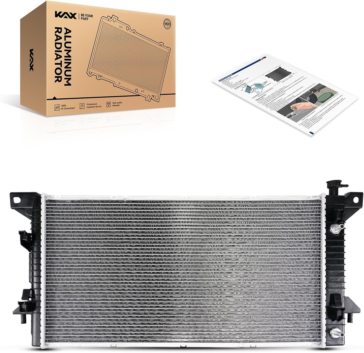 KAX CU13099 Engine Radiator Replacement for F-150 & Expedition