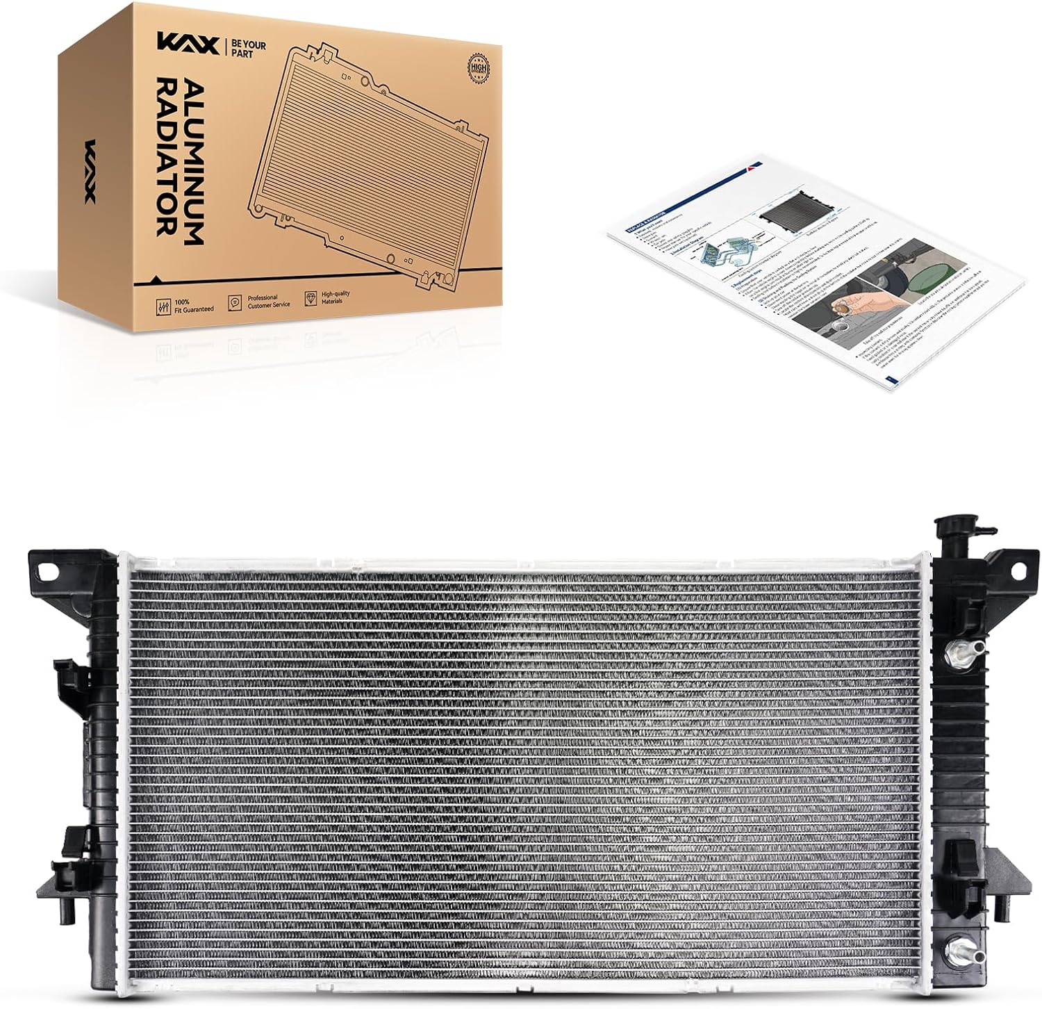 KAX CU13099 Engine Radiator Replacement for F-150 & Expedition