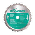 Evolution Power Tools 10 in Aluminum Cutting Blade - Smooth, Low-Heat