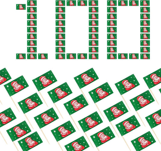 100 Christmas Cocktail Picks - Festive Party Decor