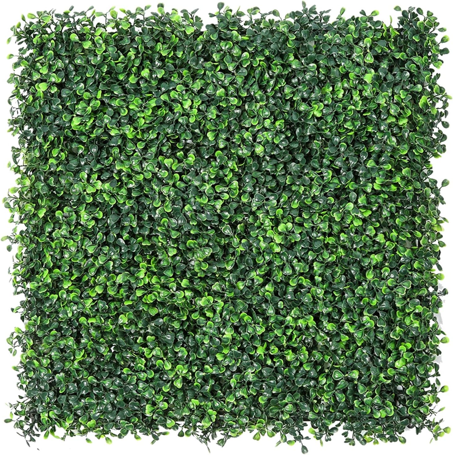 Artificial Boxwood Panels for Privacy Hedge - 12 Pieces 10x10