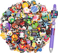 500Pcs Silicone Focal Beads Bulk - Random Mixed Focal Charms for DIY