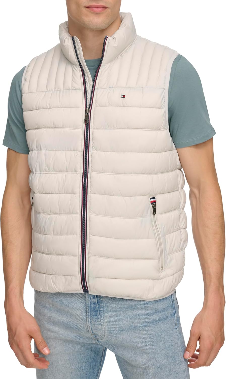 Tommy Hilfiger Men's Lightweight Packable Puffer Vest Jacket Review