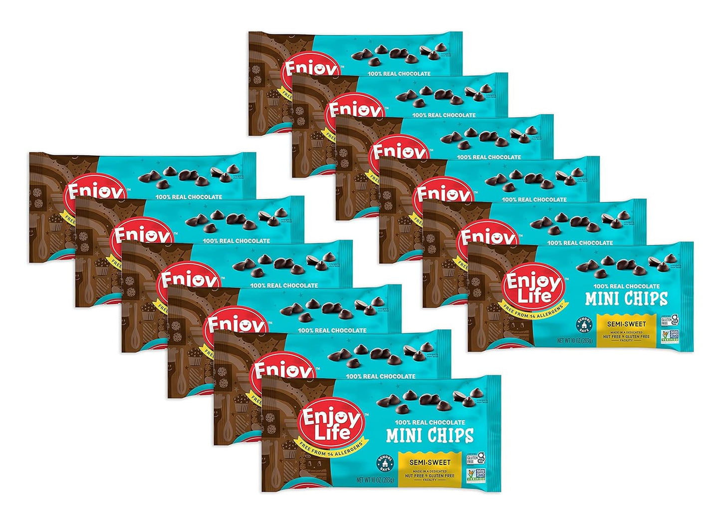 Enjoy Life Baking Chocolate Mini Chips - Dairy Free & Gluten Free