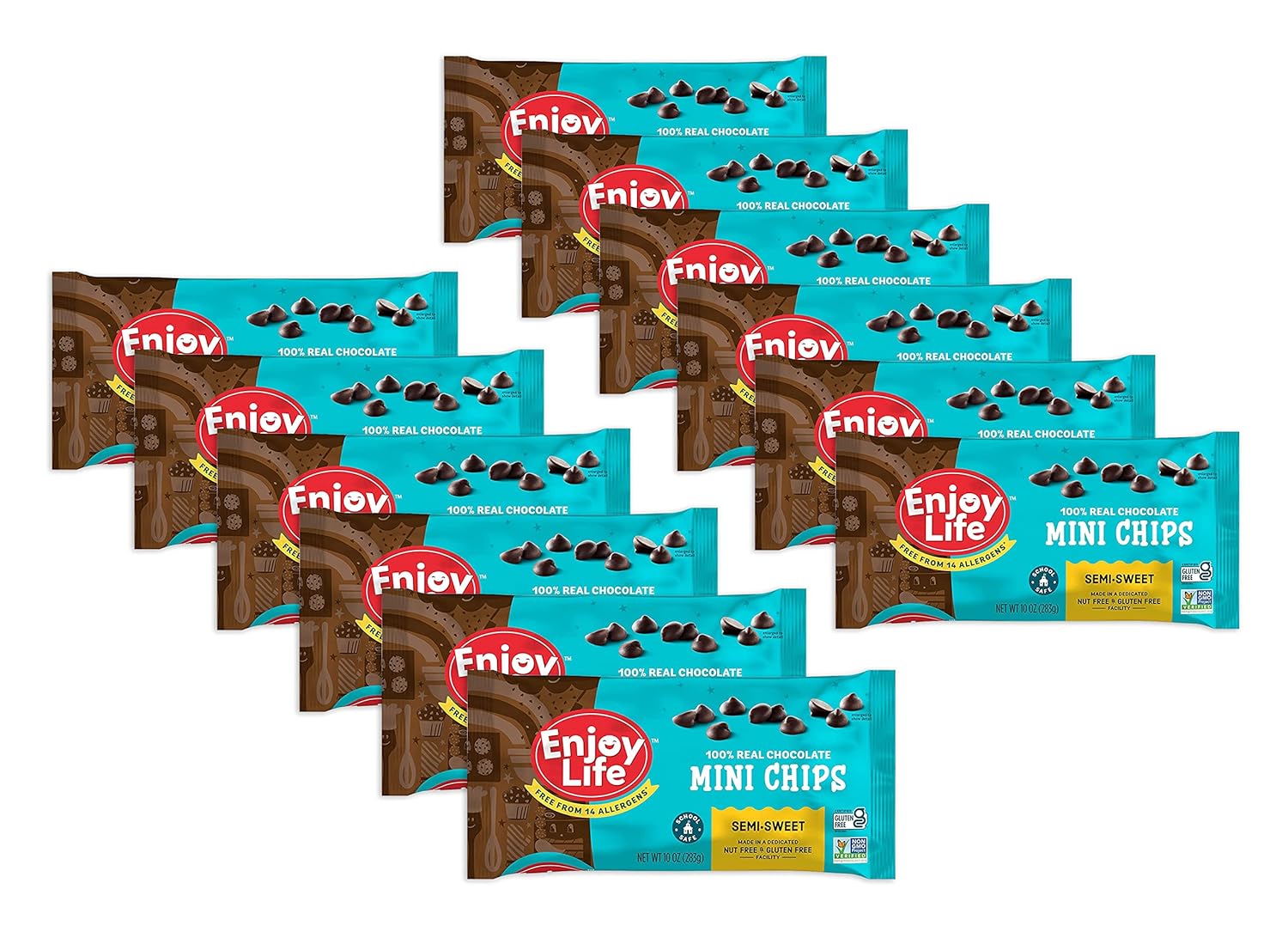Enjoy Life Baking Chocolate Mini Chips - Dairy Free & Gluten Free