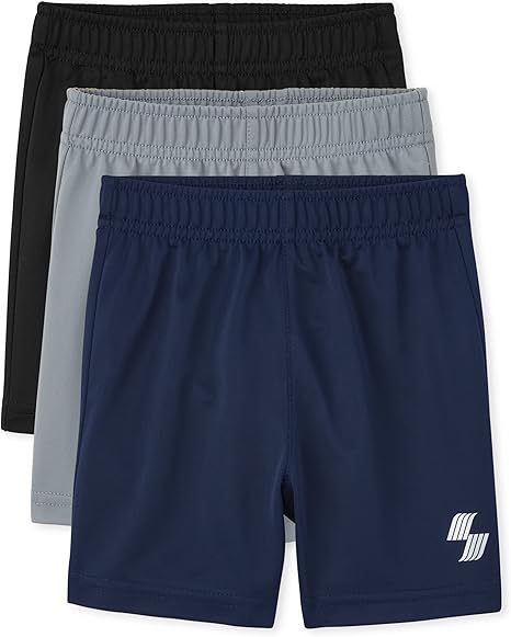 Boys' and Toddler Athletic Basketball Shorts for Active Play