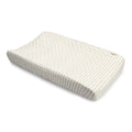 100% Organic Cotton Change Pad Cover Neutral Stripe - Ultra-Soft Fit