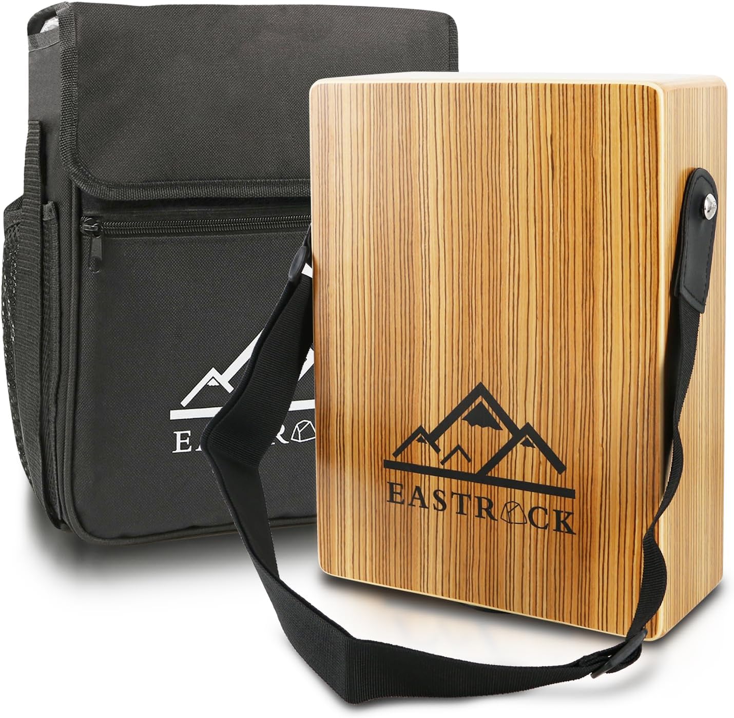 EastRock Portable Cajon Beat Box Hand Drum for Musicians