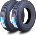 Free Country Set 2 Premium Radial Trailer Tires ST 225/75R15 - Durable