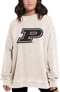 chicka-d NCAA womens Campus Pullover - Soft Vintage Fleece Sports