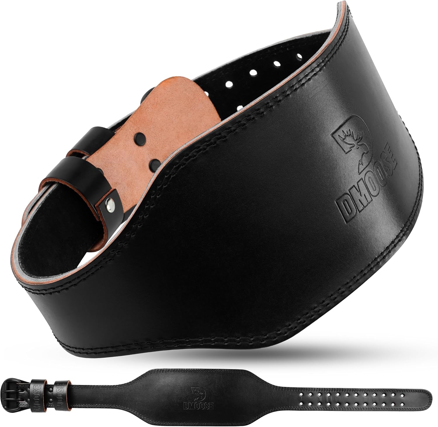 DMoose Fitness Weight Lifting Belt for Men & Women - Durable Support