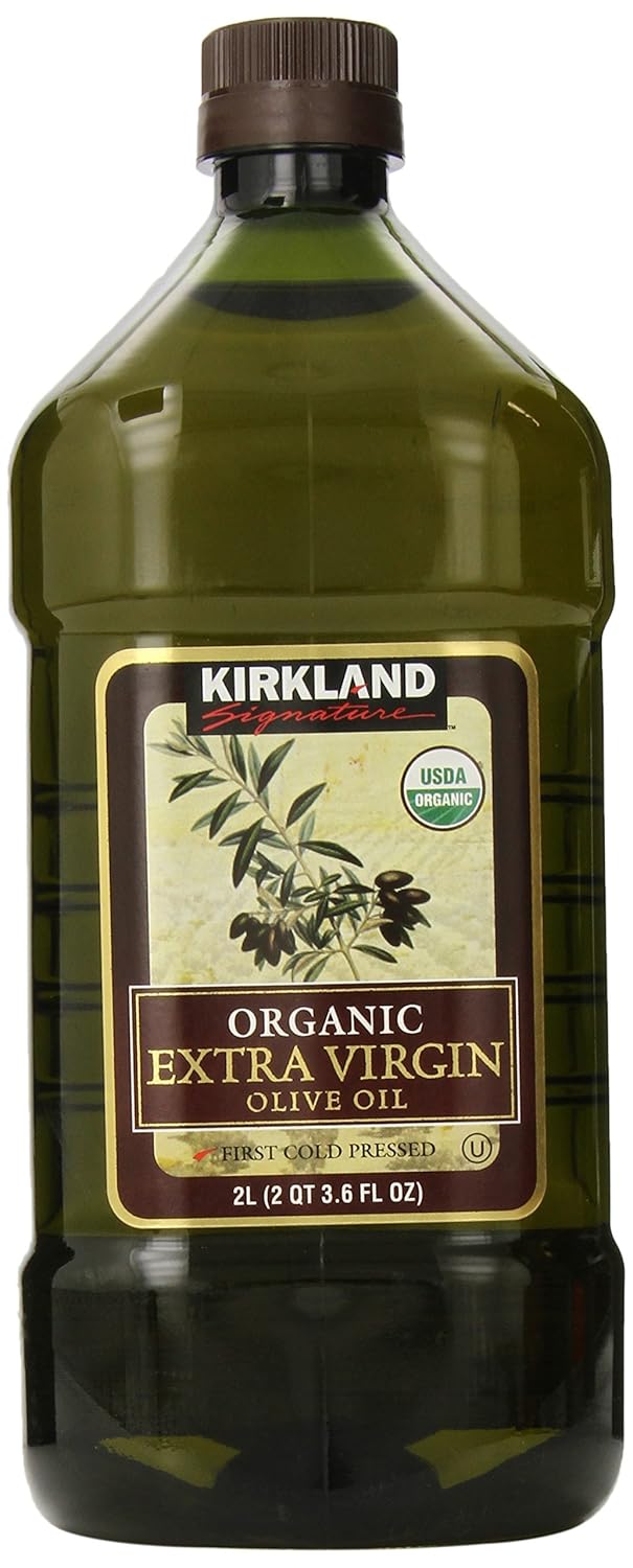 Kirkland Signature Organic Extra Virgin Olive Oil 2L Set of 2