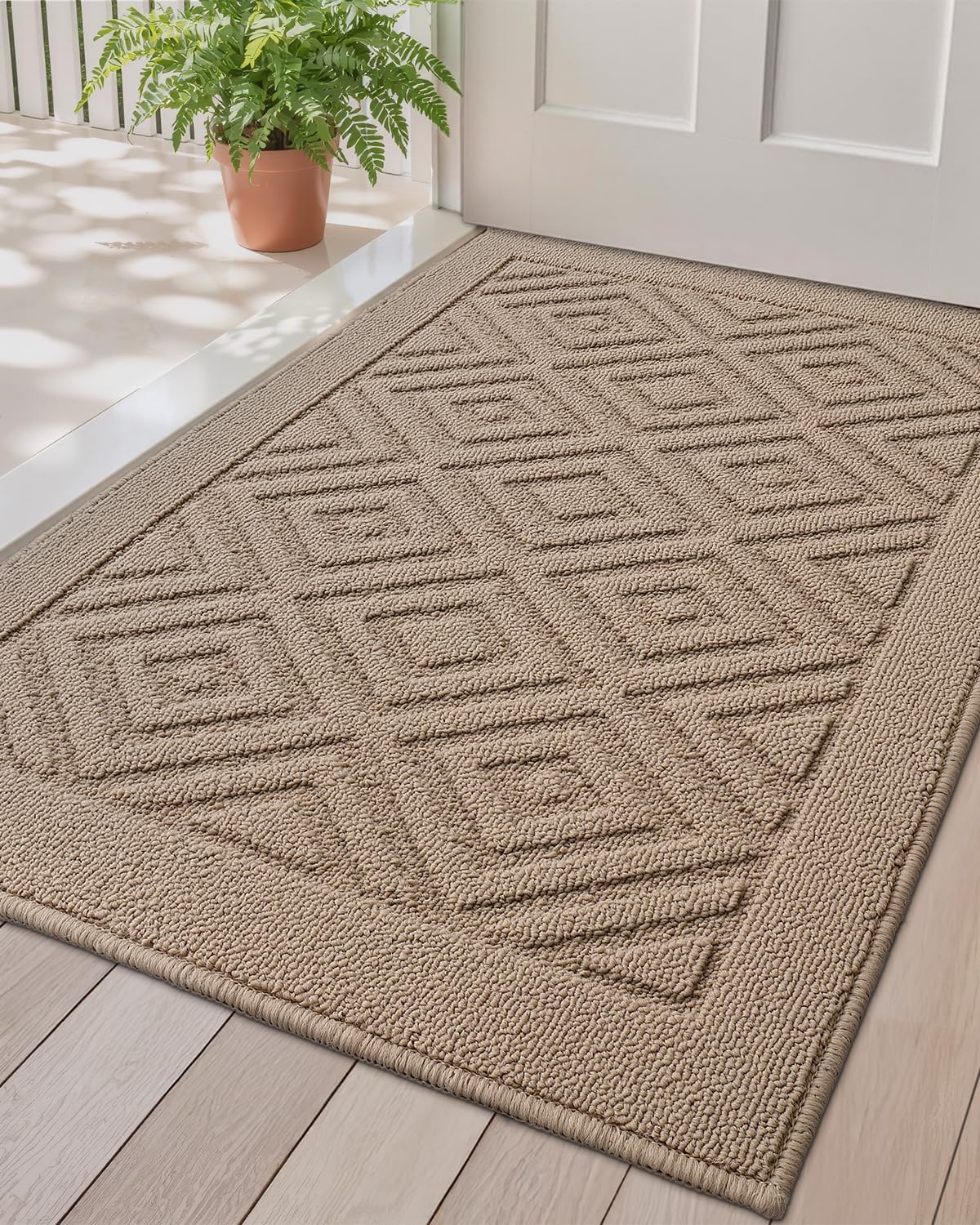 LUMI Washable Indoor Entrance Doormat for High Traffic Areas